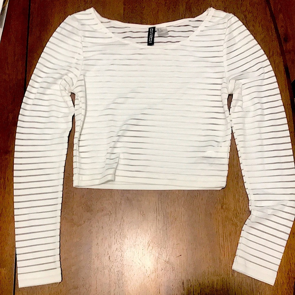 Divided Crop Top